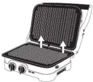 CUISINART Griddle & Grill GR47BU - To fit the plates: - 2