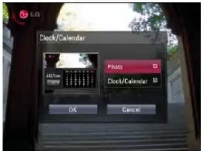 Clock/Calendar Photo Clock/Calendar OK Cancel
