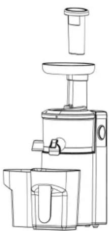 ElectriQ VRTSL150 - Assembling the Juicer - 10
