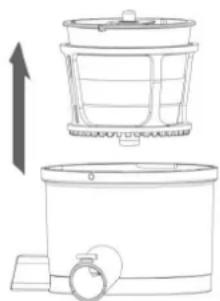 ElectriQ VRTSL150 - Disassemble your juicer - 3