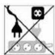 ElectriQ CD10L - Quick visual safety guide on where or when not to use your dehumidifier - 5