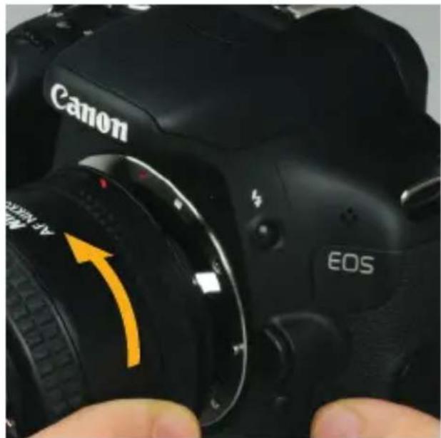 Vello LA-CEF-NAF - TO REMOVE THE LENS ADAPTER - 2