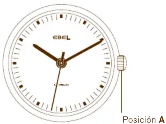 EBEL AUTOMATIC Posición A