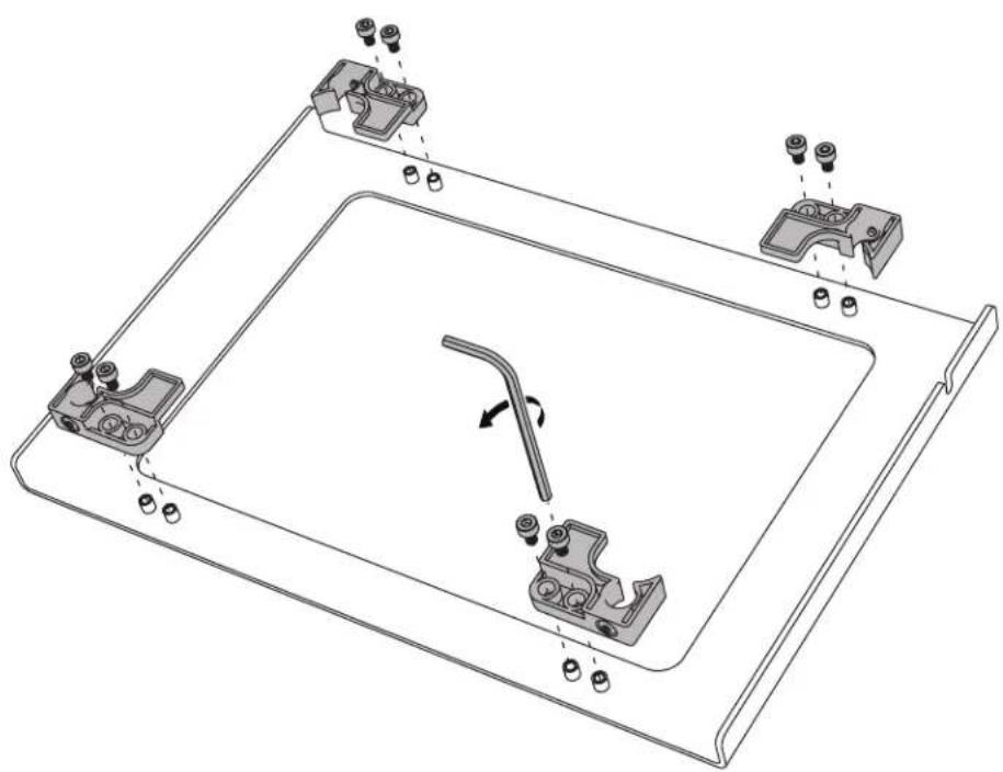 Heckler Design H565-BG - Disassemble screws - 2