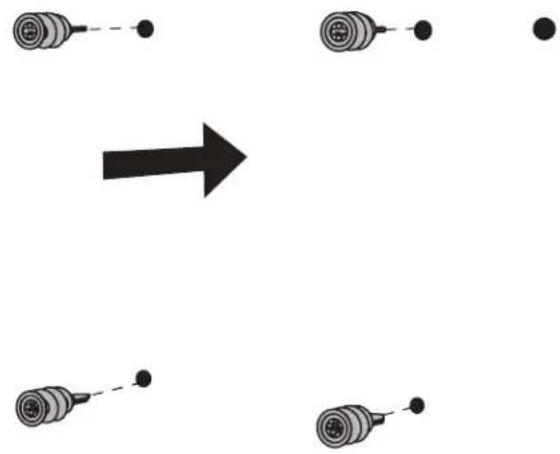Heckler Design H565-BG - Install Drywall Mounting Mollies - 2