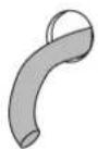 Heckler Design H565-BG - Pull out CAT cable - 3