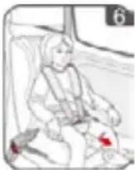 Lionelo Jasper - DEMONTAŻ ZACZEPÓW ISOFIX ORAZ PASA GÓRNEGO - 9