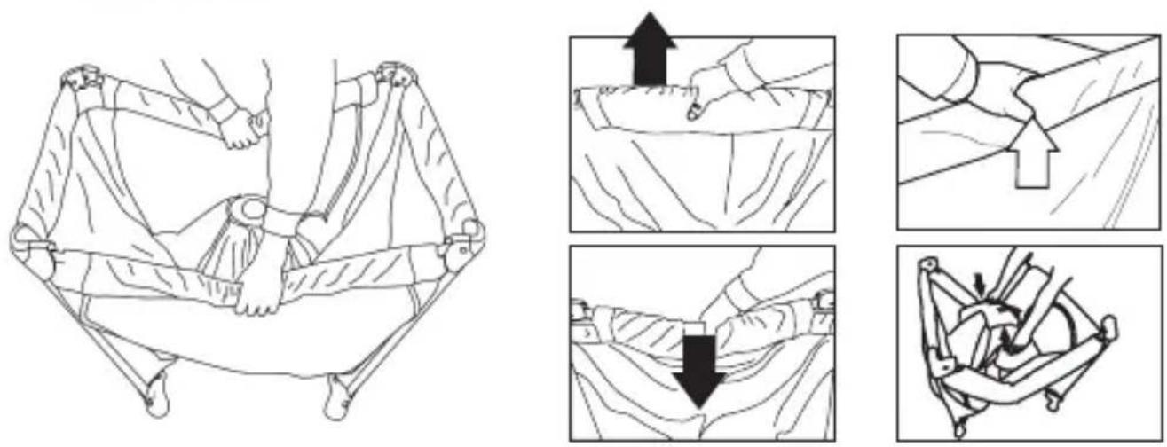 Lionelo Simon - Baby bed folding instruction - 2