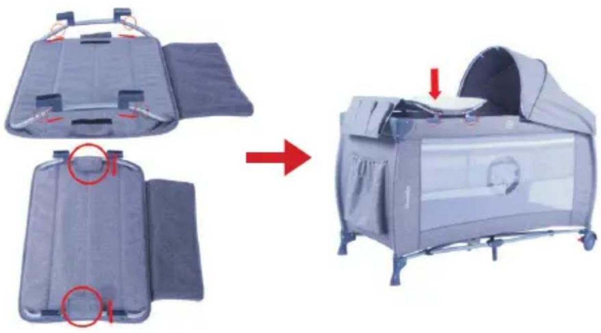 Lionelo Simon - Changing table assembly instruction - 1