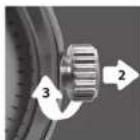 Rotary GS03083/52 - To change the time and/or date of Dolphin Standard/Waterproof or Les Originales models: - 2