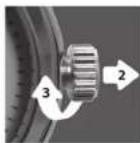 Rotary LB03501/07 - To change the time and/or date of Dolphin Standard/Waterproof or Les Originales models: - 2