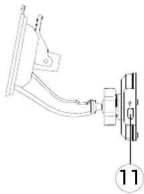 Navitel E707 Magnetic - Anordnung des Geräts - 4