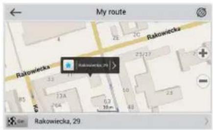 My route Rakowiecka Rakowiecka, 29