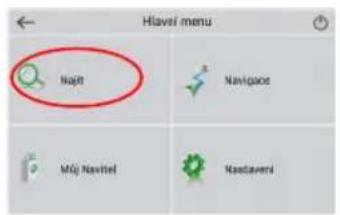 Hiavsi menu Naft Navigace M@ Navitel Nastaveni