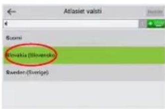 Atlaslet valsti Suomi Slovakia (Börsenko) Sweden (Sverige)