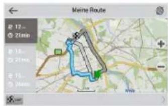 Meine Route R 12... 21min R 13... 21min R 14... 26mm