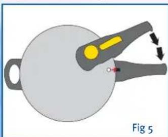 Högt tryck Lågt tryck Fig 6