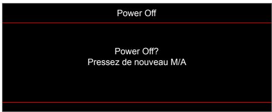 Power Off Power Off? Pressez de nouveau M/A
