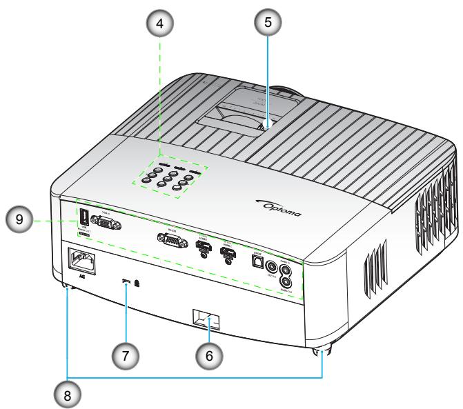 Optoma 4 5 9 7 6 8