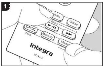 Music Zone 2 Game CPE Memory Mode Integra RC-9130