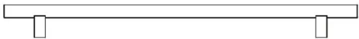 Zephyr PRW24C02BG - Zephyr Presrv Contemporary Handles - 1