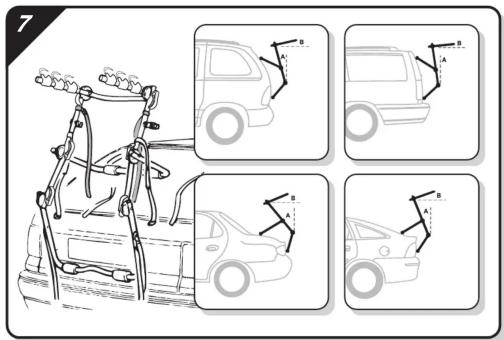 Diagram illustrating four different types of vehicle tractors with labeled components and directional arrows for each type.