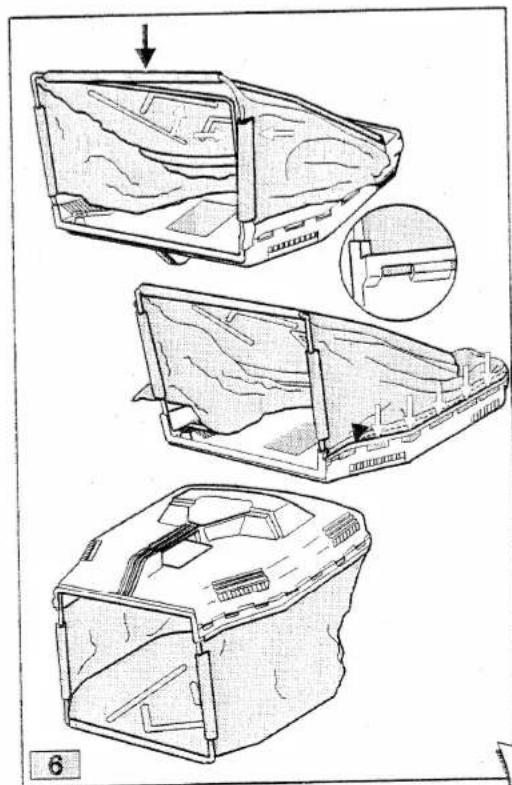 Technical line drawing of a mechanical component with three views and an inset detail (no text or symbols)
