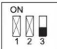 AccessPRO XBS-5000-R - Additional Functions - dip switch configuration - 7