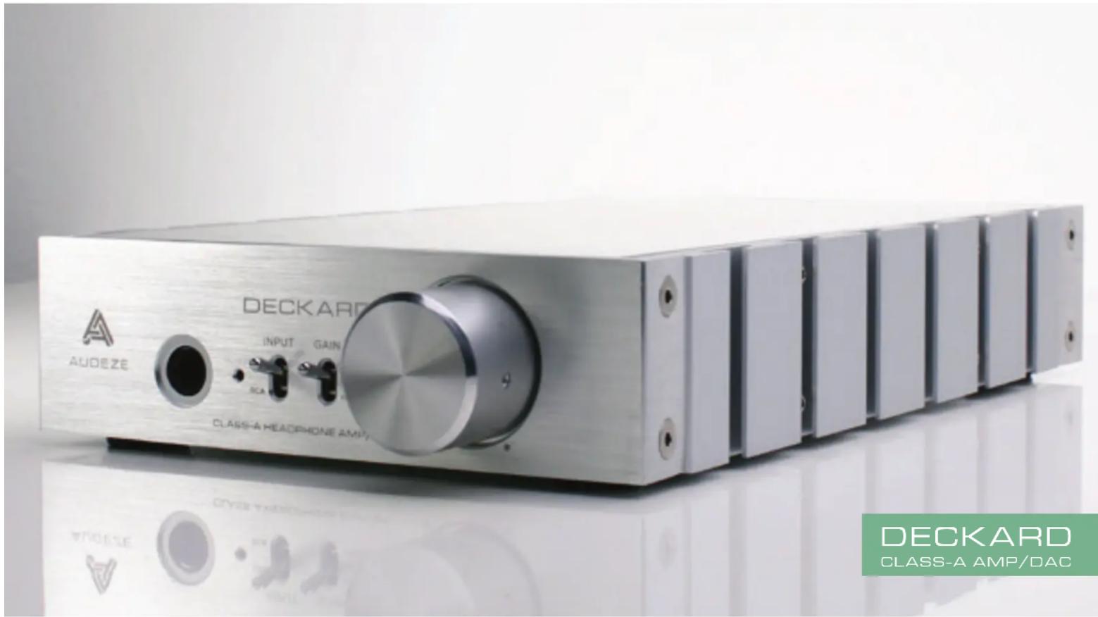 Audeze DECKARD INPUT GAIN SCA CLASS-A HEADPHONE AMP DECKARD CLASS-A AMP/DAC