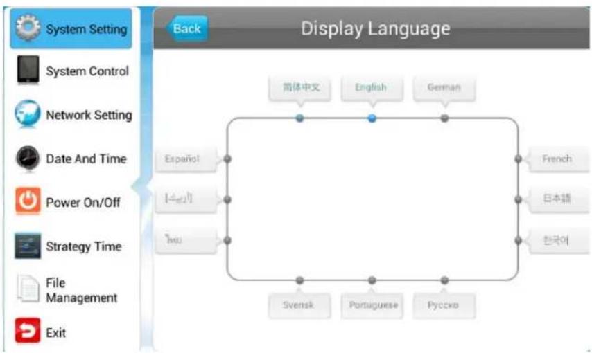 Allsee UHB55B - Display Language - 1