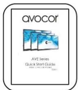 avocor €... AVE Series Quick Start Guide