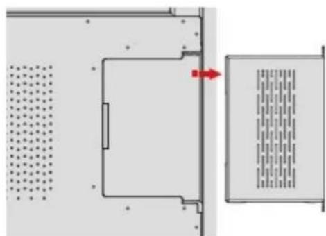 Avocor E6510 - Installing an OPS Module - 1