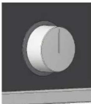 Pelgrim COM316GLS - Instructions for the control panel knob - 1