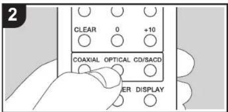 CLEAR 0 +10 COAXIAL OPTICAL CD/SACD ER DISPLAY