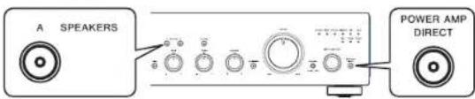 A SPEAKERS POWER AMP DIRECT