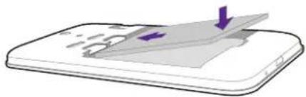 TP-LINK Neffos Y50 - Insert the battery - 1