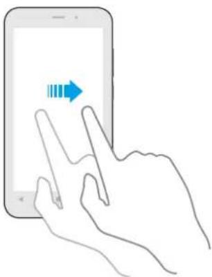 TP-LINK Neffos Y50 - Touchscreen gestures - 3