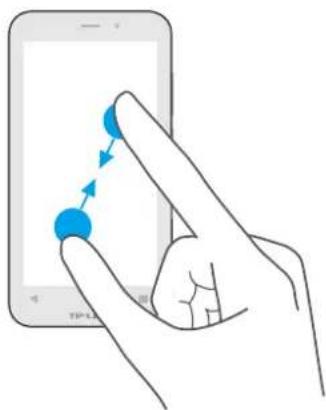 TP-LINK Neffos Y50 - Touchscreen gestures - 5