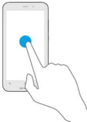 TP-LINK Neffos Y50 - Touchscreen gestures - 1