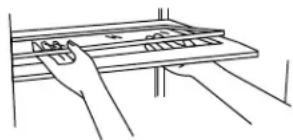 KITCHENAID KCGD500GSS - To remove the crisper(s) cover: - 1