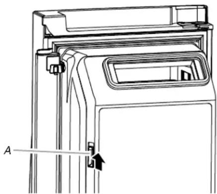 KITCHENAID KCGD500GSS - Mise en marche/arrêt de la machine à glaçons - 1