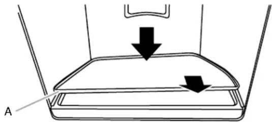 KITCHENAID KCGD500GSS - Plateau d'égouttement du distributeur - 1