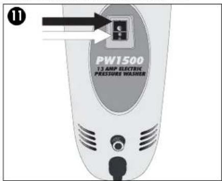 11 PW1500 13 AMP ELECTRIC PRESSURE WASHER
