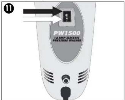 11 PW1500 13 AMP ELECTRIC PRESSURE WASHER