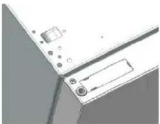 HOOVER H1826MNB5WWK - REVERSING THE DOOR SWING Dissemble the Refrigerator Door - 5