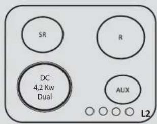 SR R DC 4,2 Kw Dual AUX L2