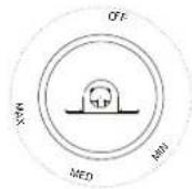 HOOVER HFF 195 XWK/P - ▶ Thermostat - 1
