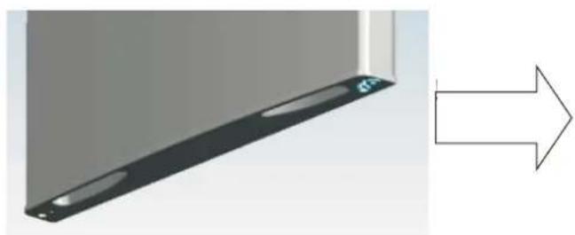 HOOVER HFF 195 XWK/P - Door install guidelines about swapping left&right - 4