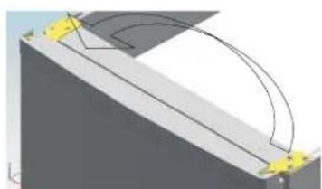 HOOVER HFF 195 XWK/P - Door install guidelines about swapping left&right - 7