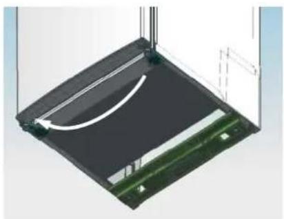 HOOVER HFF 195 XWK/P - Door install guidelines about swapping left&right - 4